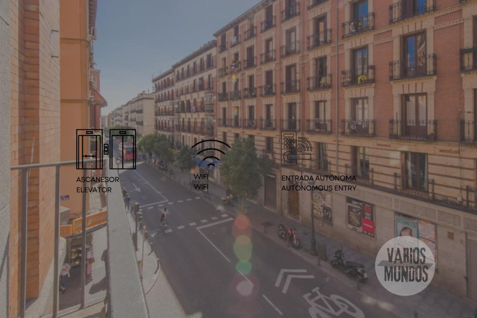 Apartamento De 4Hab En La Latina Con Vistas A Madrid Centro المظهر الخارجي الصورة
