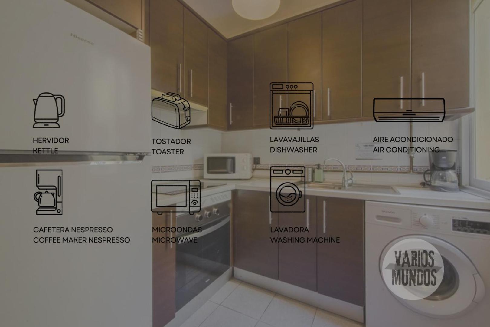 Apartamento De 4Hab En La Latina Con Vistas A Madrid Centro المظهر الخارجي الصورة